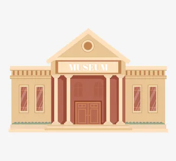 博物馆周边展览藏品免抠