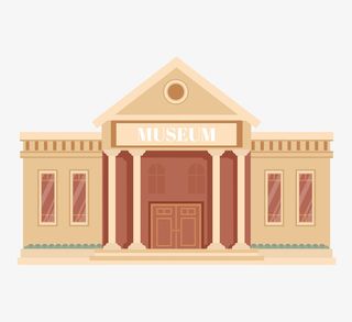 博物馆周边展览藏品免抠