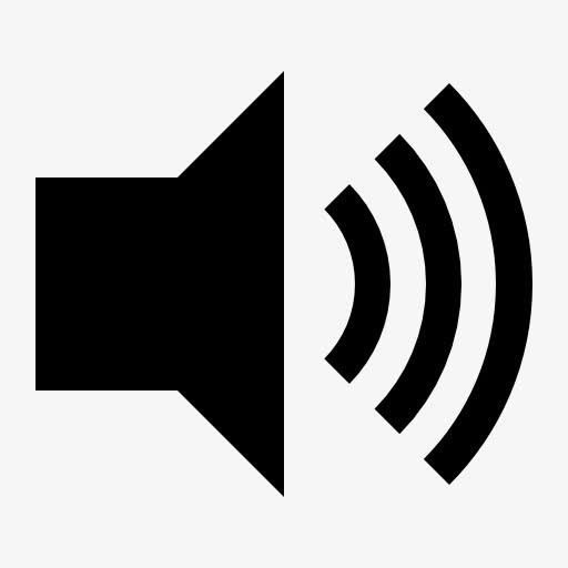 声音按钮图标免抠