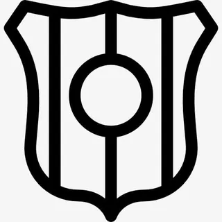 条纹盾圆图标免抠