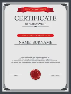 精美证书请柬设计矢量素材免抠