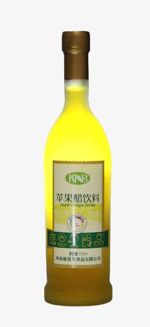苹果醋实物设计素材免抠