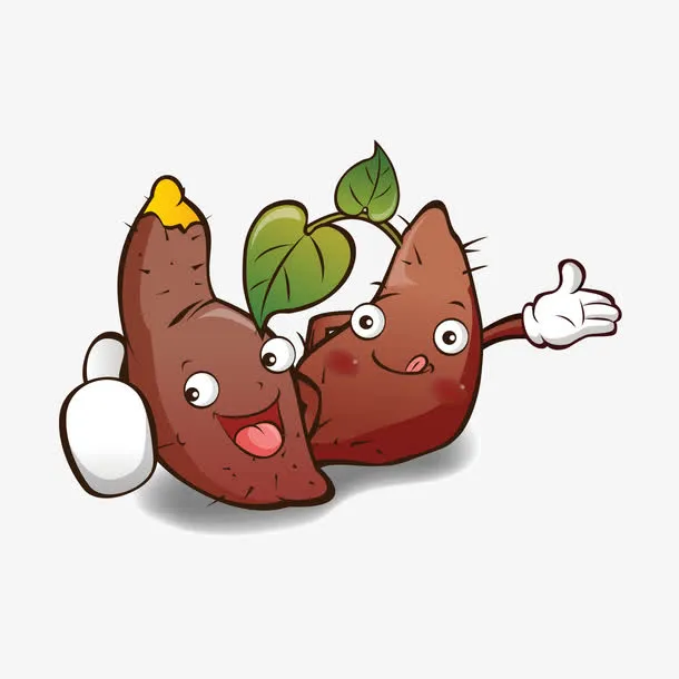 卡通蔬菜人物免抠