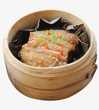 荷叶粉蒸肉免抠