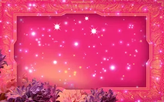 妇女节浪漫星空海报背景素材高清