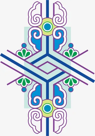 中国传统花纹免抠