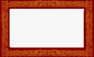 创意古典中国风龙纹边框元素免抠