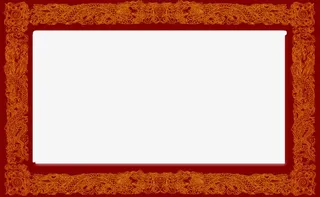 创意古典中国风龙纹边框元素免抠