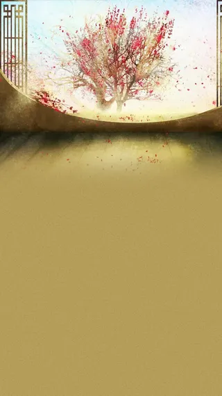 中秋唯美H5背景高清