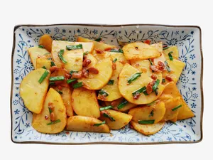 酱爆土豆片免抠素材免抠