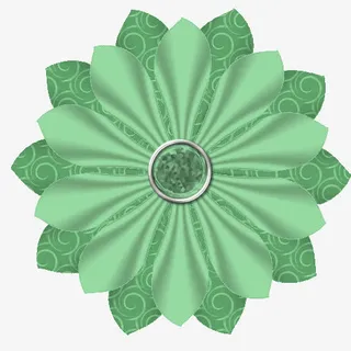 钻石芯布花瓣免抠