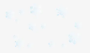 圣诞节飘雪花元素免抠