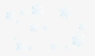 圣诞节飘雪花元素免抠