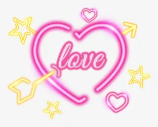 情人节中箭的爱心免抠