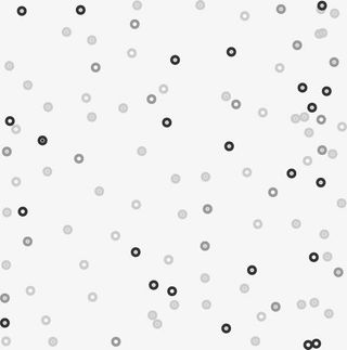 黑色圆圈图形元素免抠