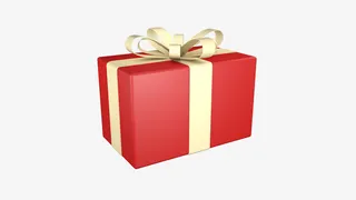 礼物盒节日礼物盒子免抠