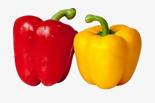蔬菜柿子椒红辣椒黄辣椒免抠