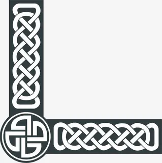 花边角花底纹素材免抠