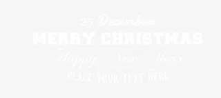 圣诞文字免抠