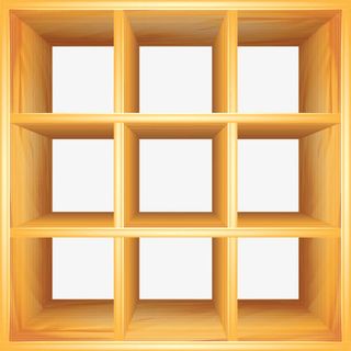 小格子柜子免抠