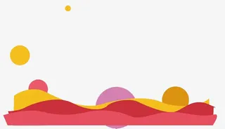 中国风水彩边框免扣图免抠