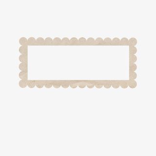 卡通图片边框矢量图 长方形花边免抠