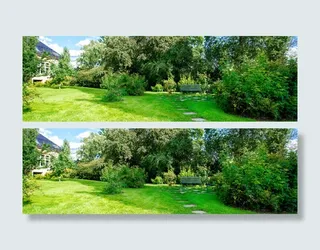 自然景色海报背景