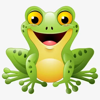 动物绿色小青蛙旅行青蛙png免抠