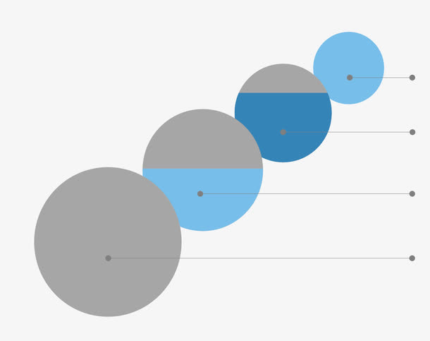 科技感PPT图表免抠