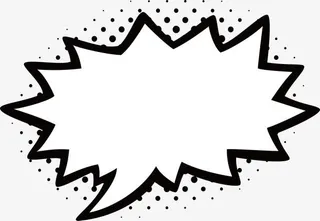 锯齿爆炸贴免抠