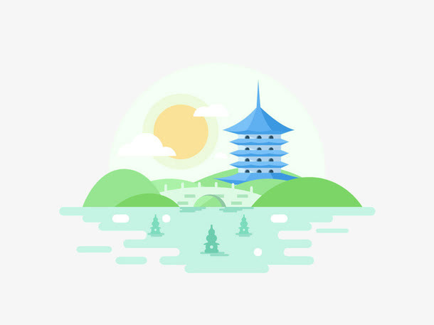 APP旅游元素免抠