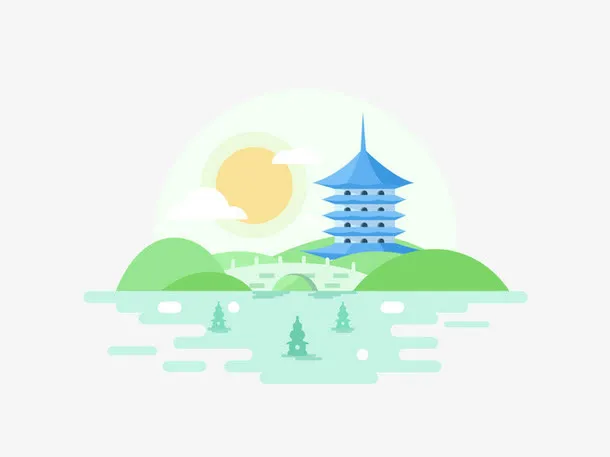 APP旅游元素免抠