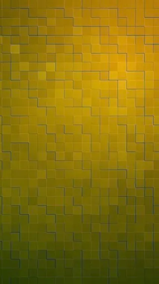 几何黄色绿色H5背景高清