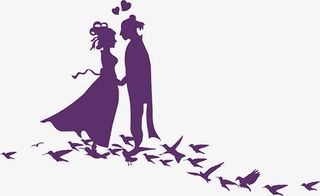 情人节卡通情侣免抠