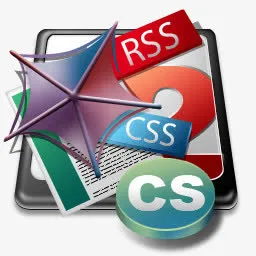 css时尚电脑软件PNG图标免抠