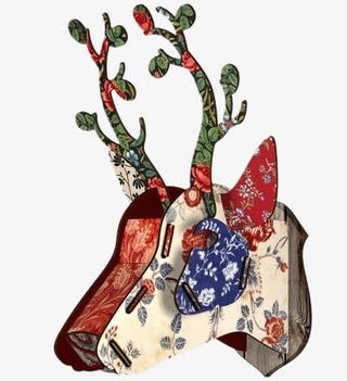 水彩手绘梅花鹿免抠