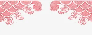 中国花纹免抠