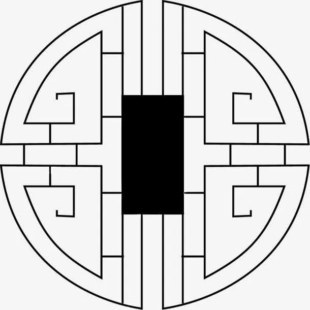 古典手绘窗免抠
