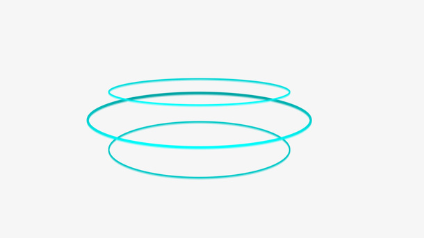 漂浮 蓝色 动感免抠