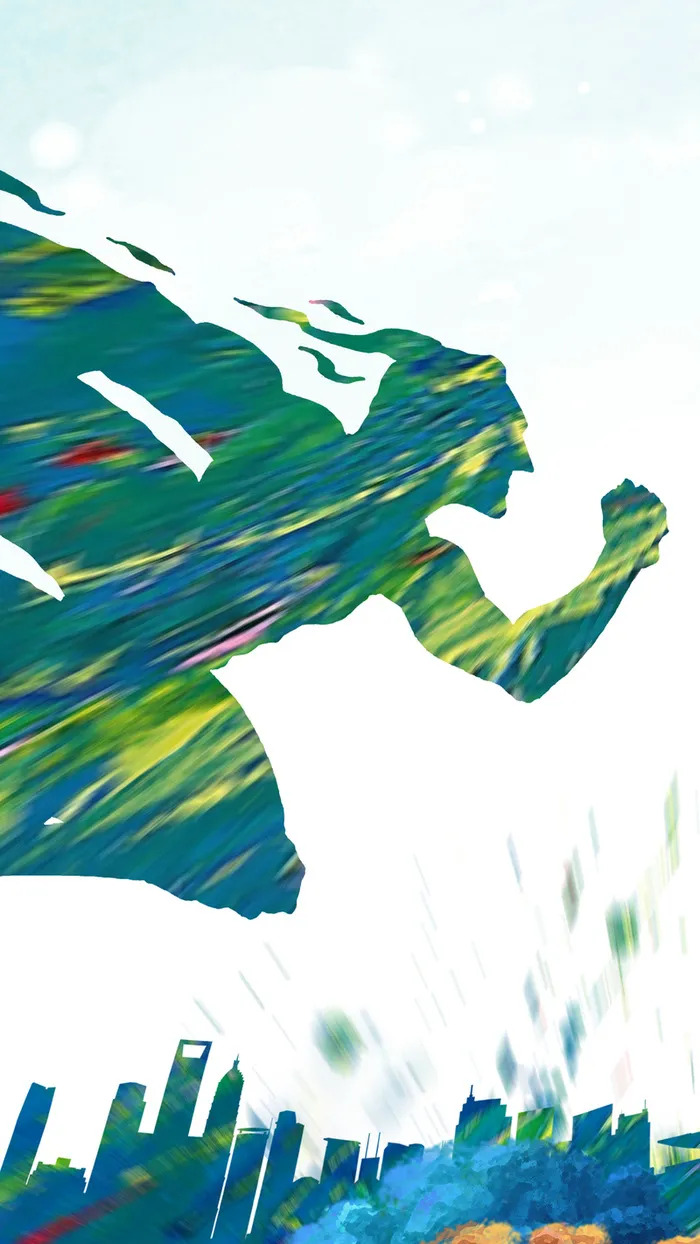 扁平海报H5背景高清