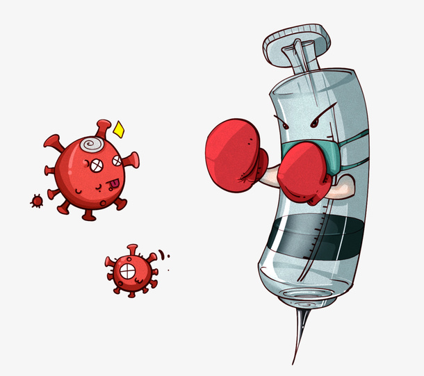 肺炎  疫情  卡通免抠