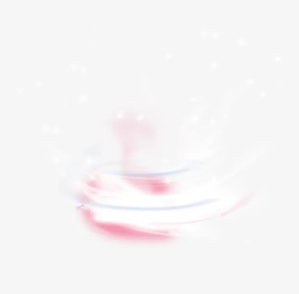 白色炫光免抠
