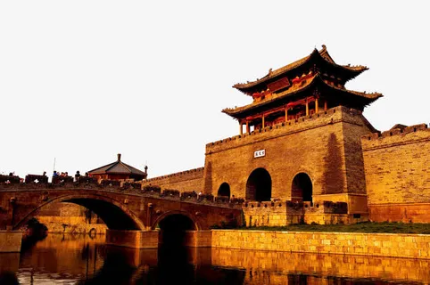 台儿庄古城风景免抠 台儿庄古城风景免抠