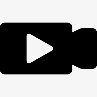 电影镜头接口符号玩三角图标免抠图标元素