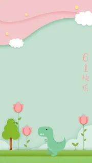61儿童节节日背景壁纸
