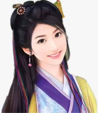 古代美女免抠