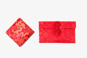 红色新年装饰免抠