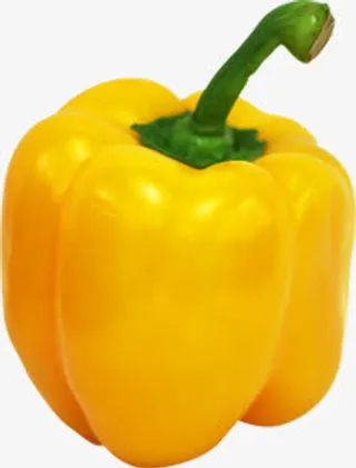 黄色高清春天蔬菜装饰免抠