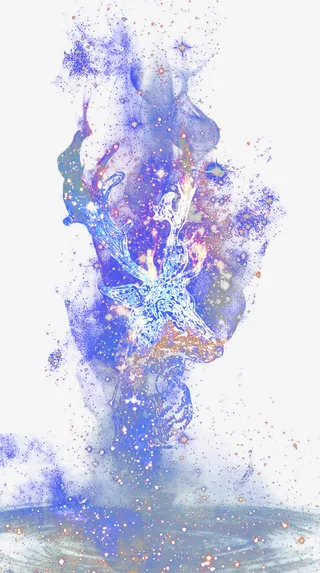 鹿头 彩色鹿头 彩色 五颜六色免抠