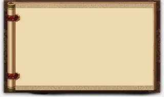 古风书卷元素免抠